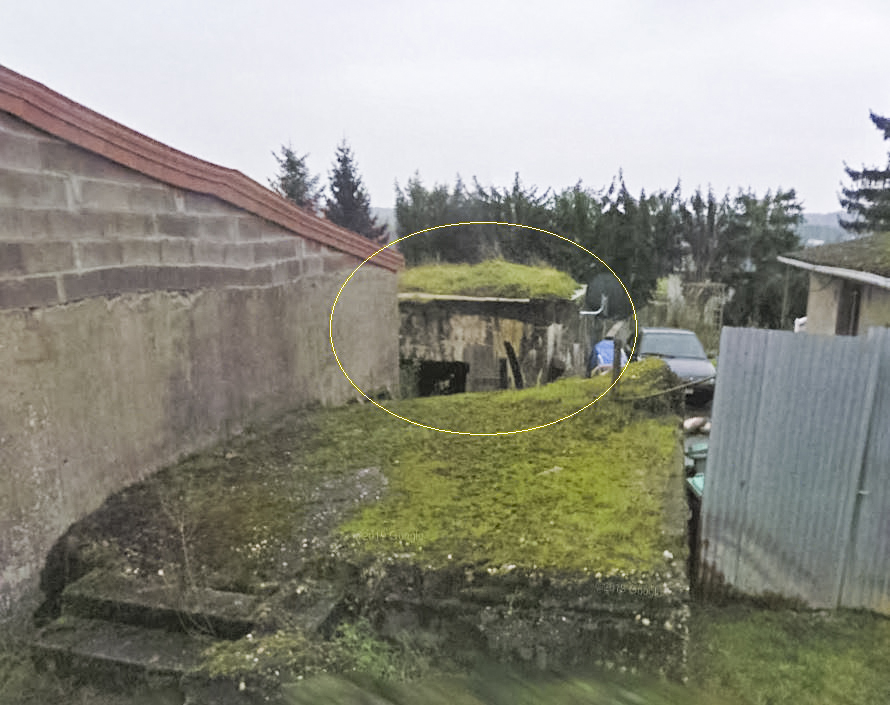 Ligne Maginot - HESTROFF SUD - (Blockhaus pour canon) -  - Google StreetView