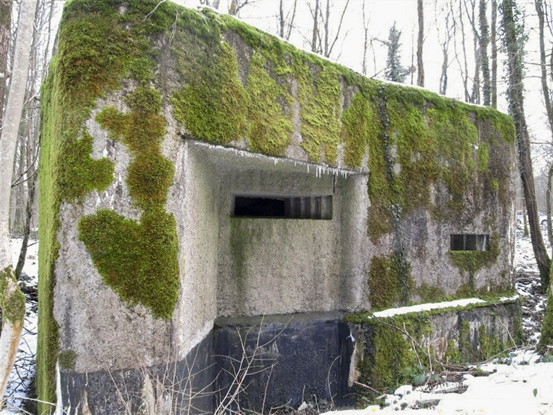 Ligne Maginot - A14 - LE CHARBONNIER - (Blockhaus pour canon) -  - François MATHOT