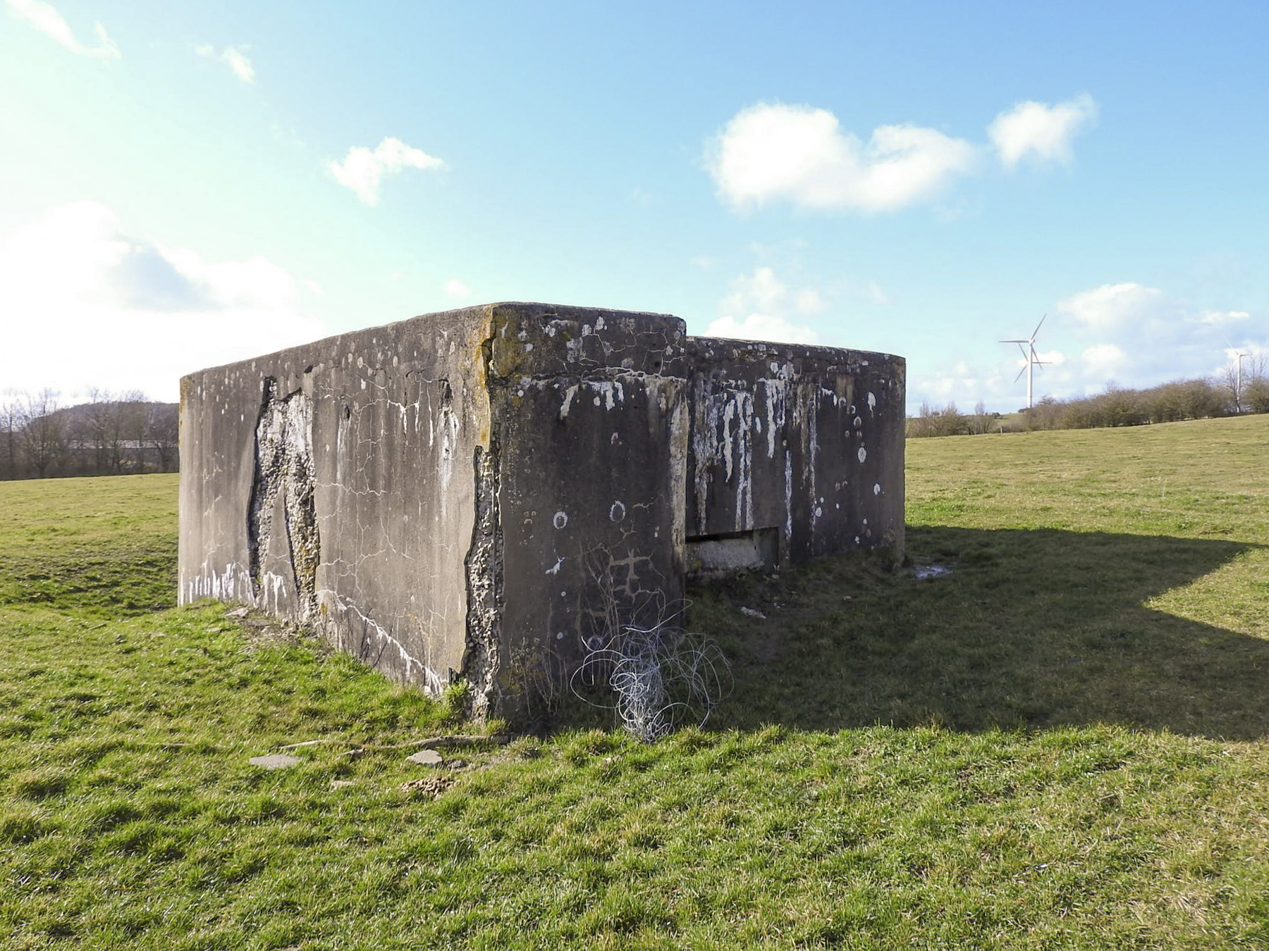 Ligne Maginot - AB337 - EART - (Blockhaus pour canon) - La façade de tir. - STENGER Mathieu