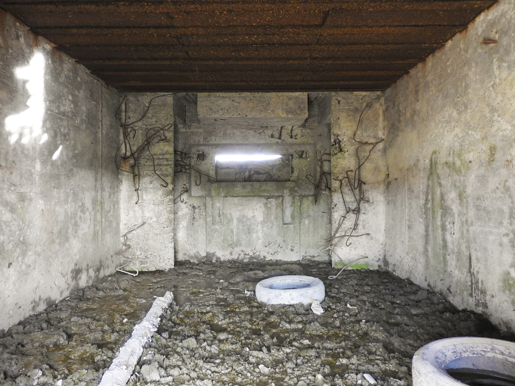 Ligne Maginot - AB337 - EART - (Blockhaus pour canon) - La chambre de tir du blockhaus. - STENGER Mathieu