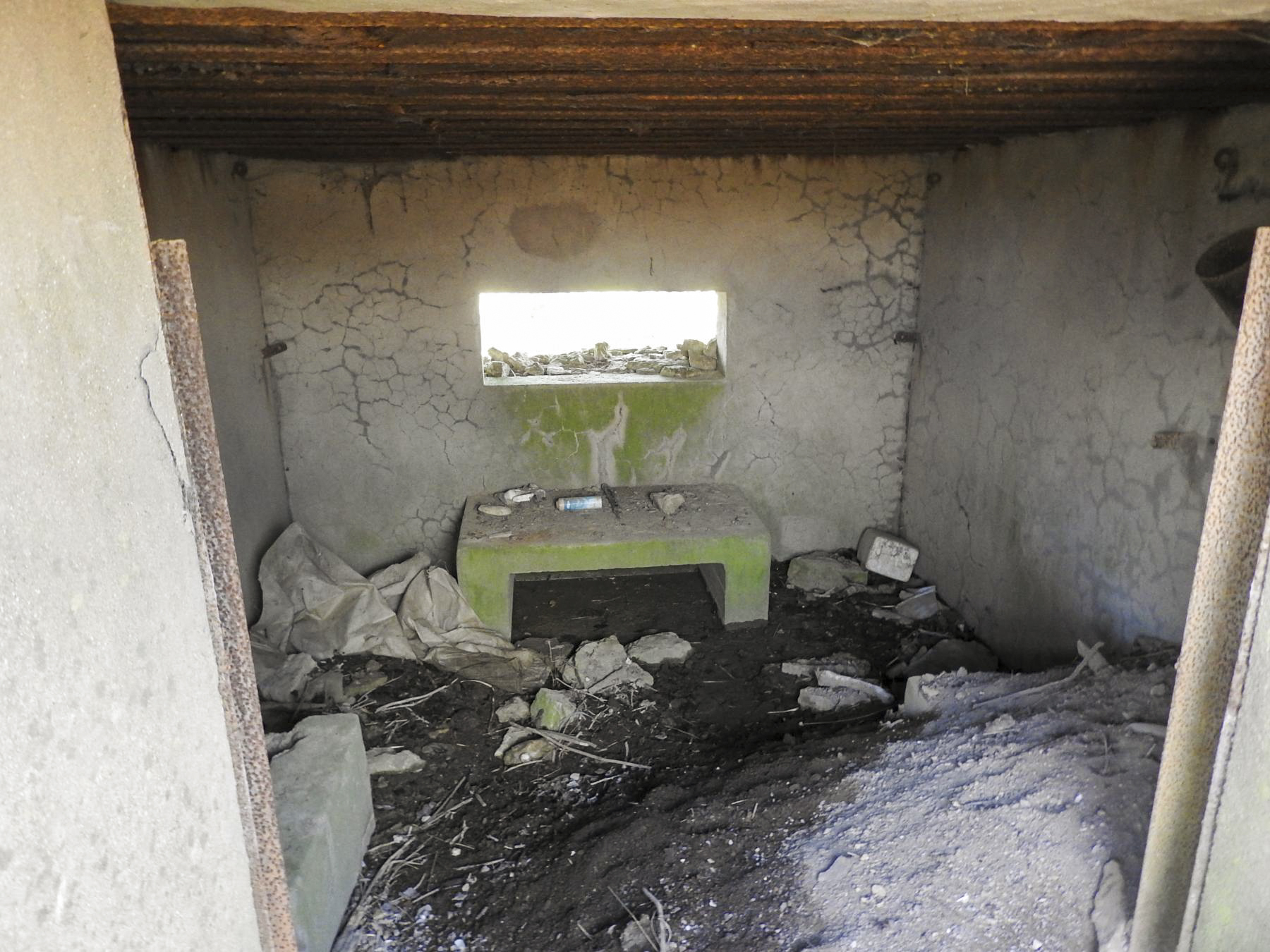 Ligne Maginot - AB18 - (Blockhaus pour canon) - La chambre de tir pour un canon de 25 AC. - STENGER Mathieu