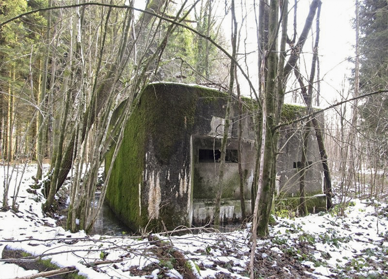 Ligne Maginot - A19 - CARREFOUR AMELIE EST - (Blockhaus pour canon) -  - François MATHOT