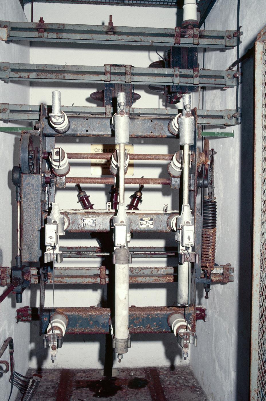 Ligne Maginot - XIVRY CIRCOURT - (Infrastructures électriques) - Departs MT
Protection par fusibles - MANSUY Michel
