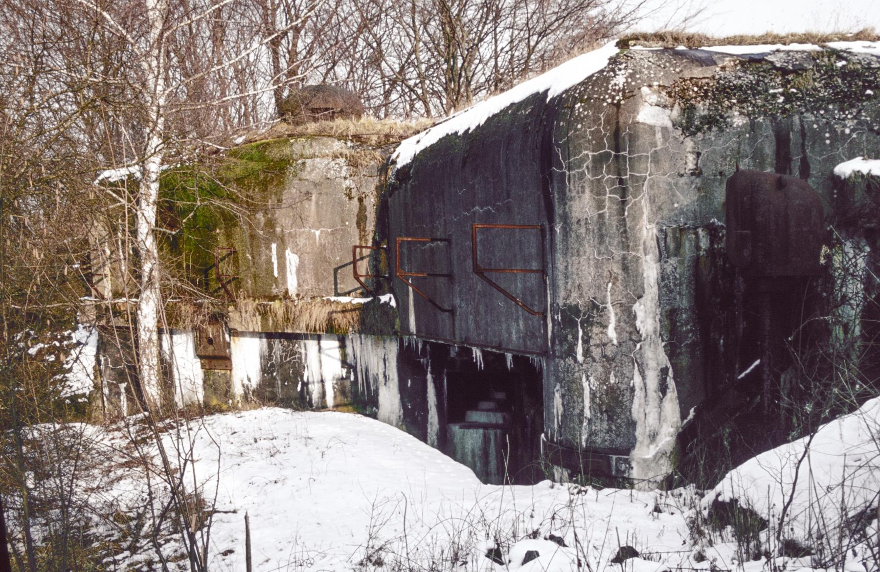 Ligne Maginot - ANZELING - A25 - (Ouvrage d'artillerie) - Bloc 1
La façade du bloc - MANSUY Michel
