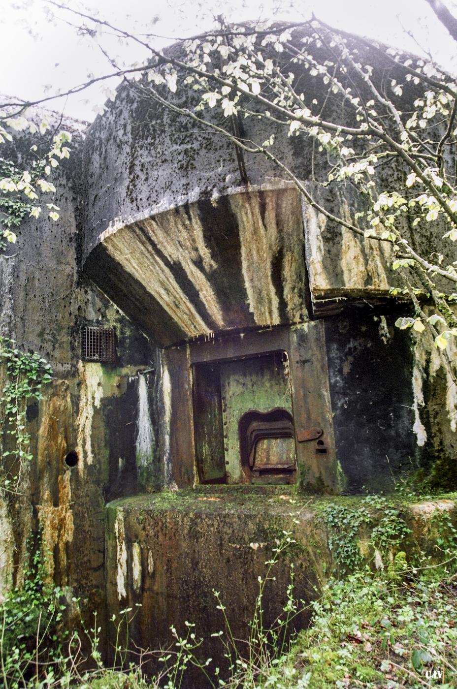 Ligne Maginot - ANZELING - A25 - (Ouvrage d'artillerie) - Bloc 5
Créneau pour lance bombes de 135 - Lia VERMEULEN