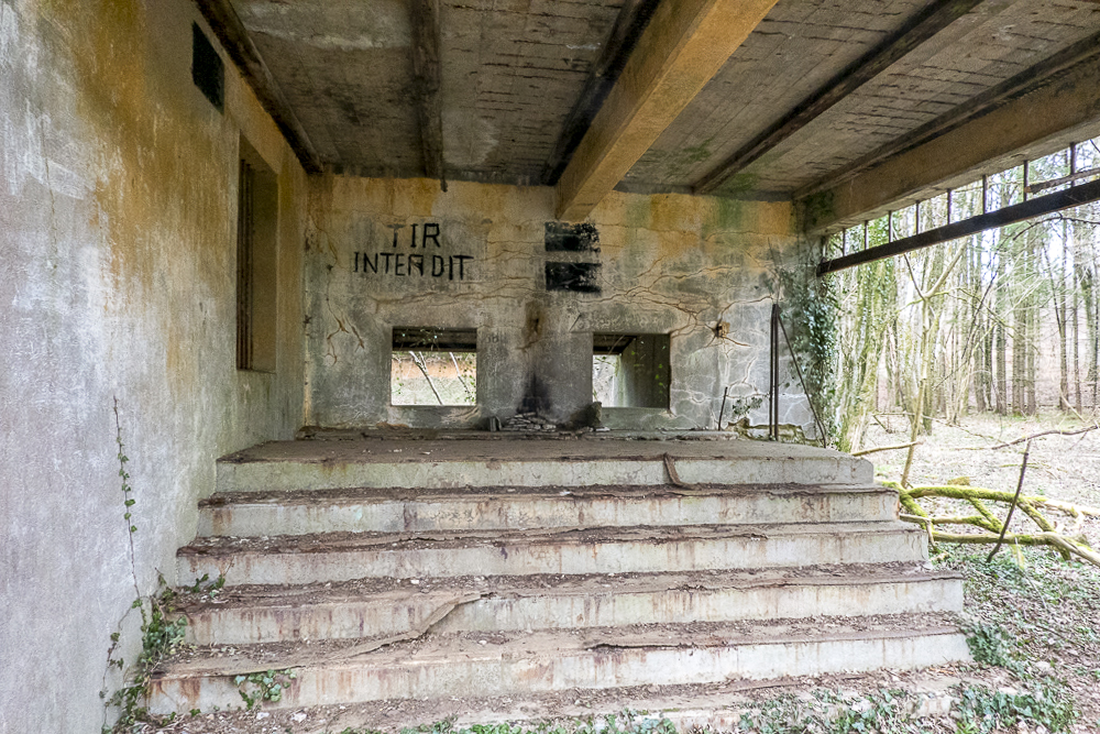 Ligne Maginot - ANGEVILLERS - (Stand de tir) - Stand de tir.
Pas de tir pour fusils - Michel Teiten