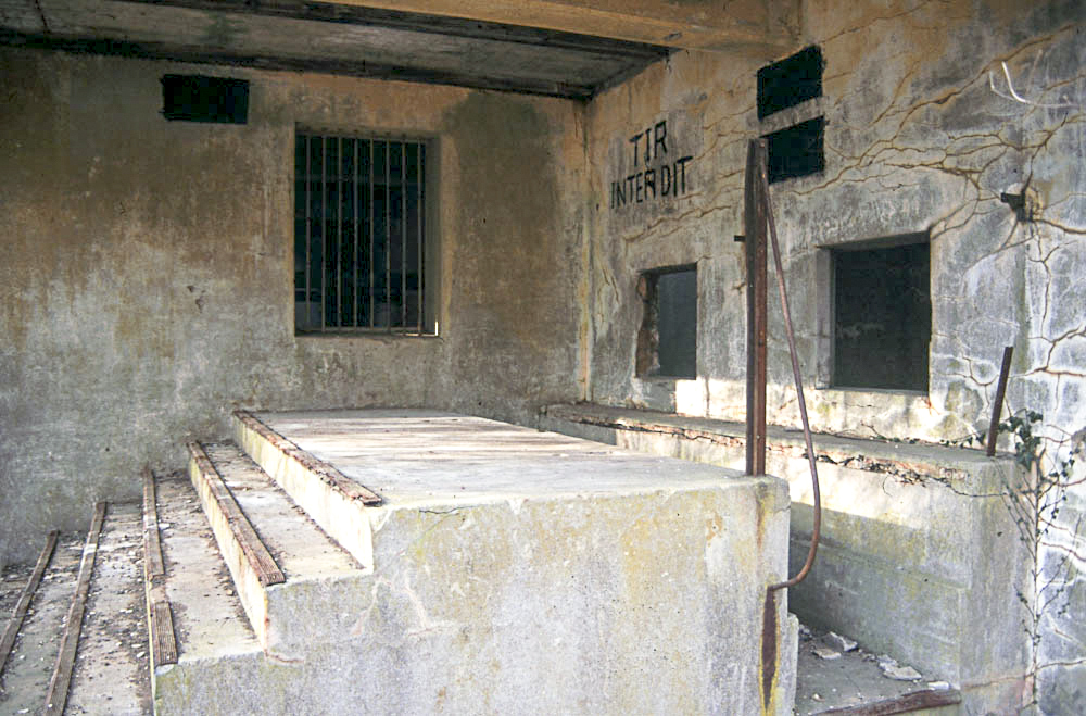 Ligne Maginot - ANGEVILLERS - (Stand de tir) - Pas de tir pour fusils. - Michel Teiten