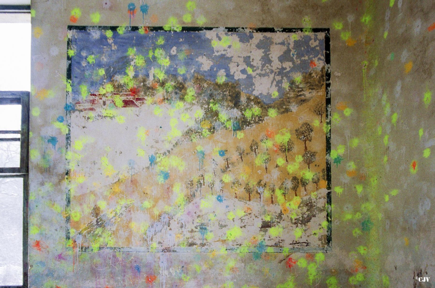 Ligne Maginot - VECKRING - (Camp de sureté) - Peinture murale - Lia VERMEULEN