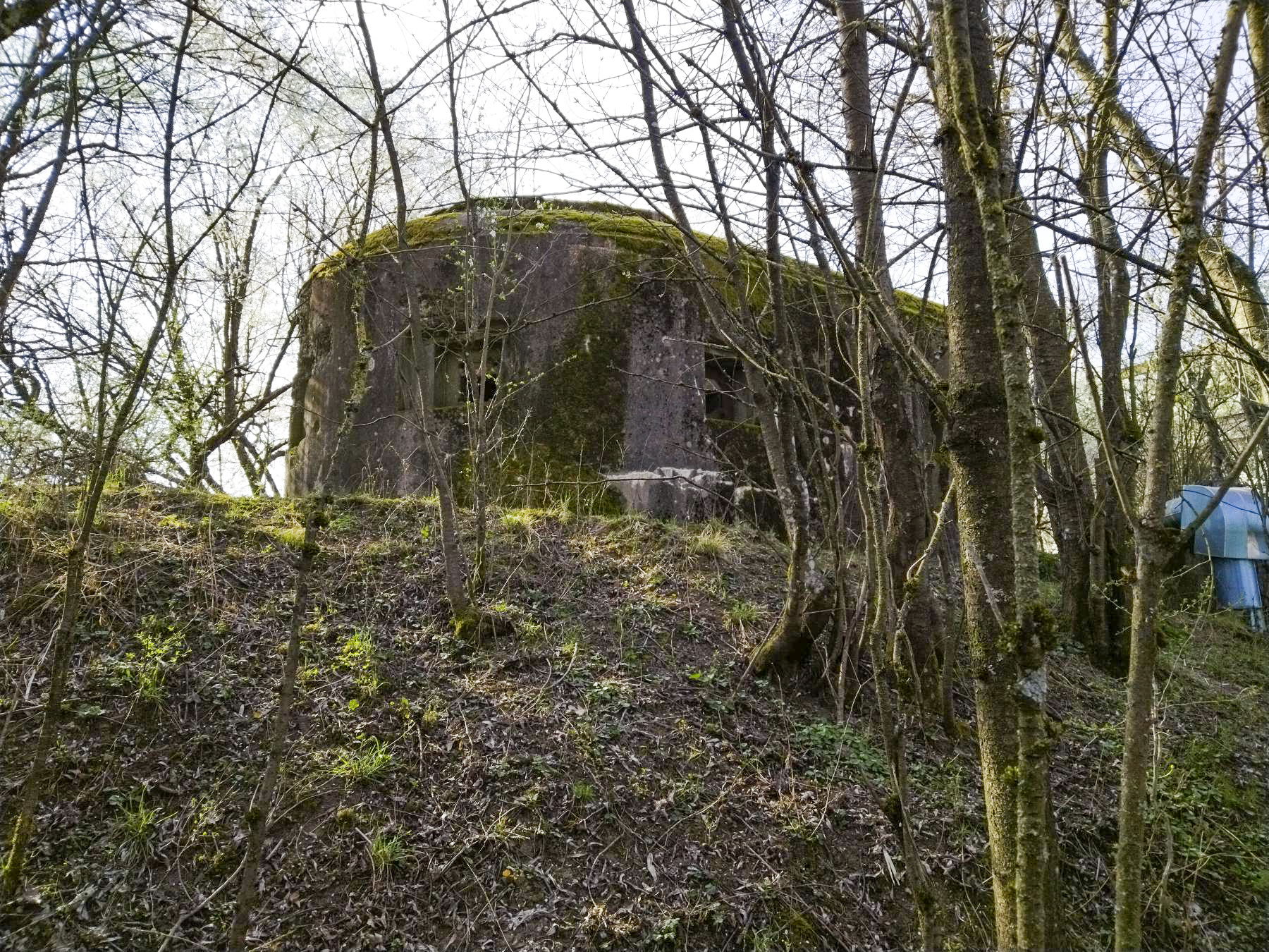 Ligne Maginot - R10B - (Blockhaus pour arme infanterie) - Vue du lit du Mutterbach - Jin Jac