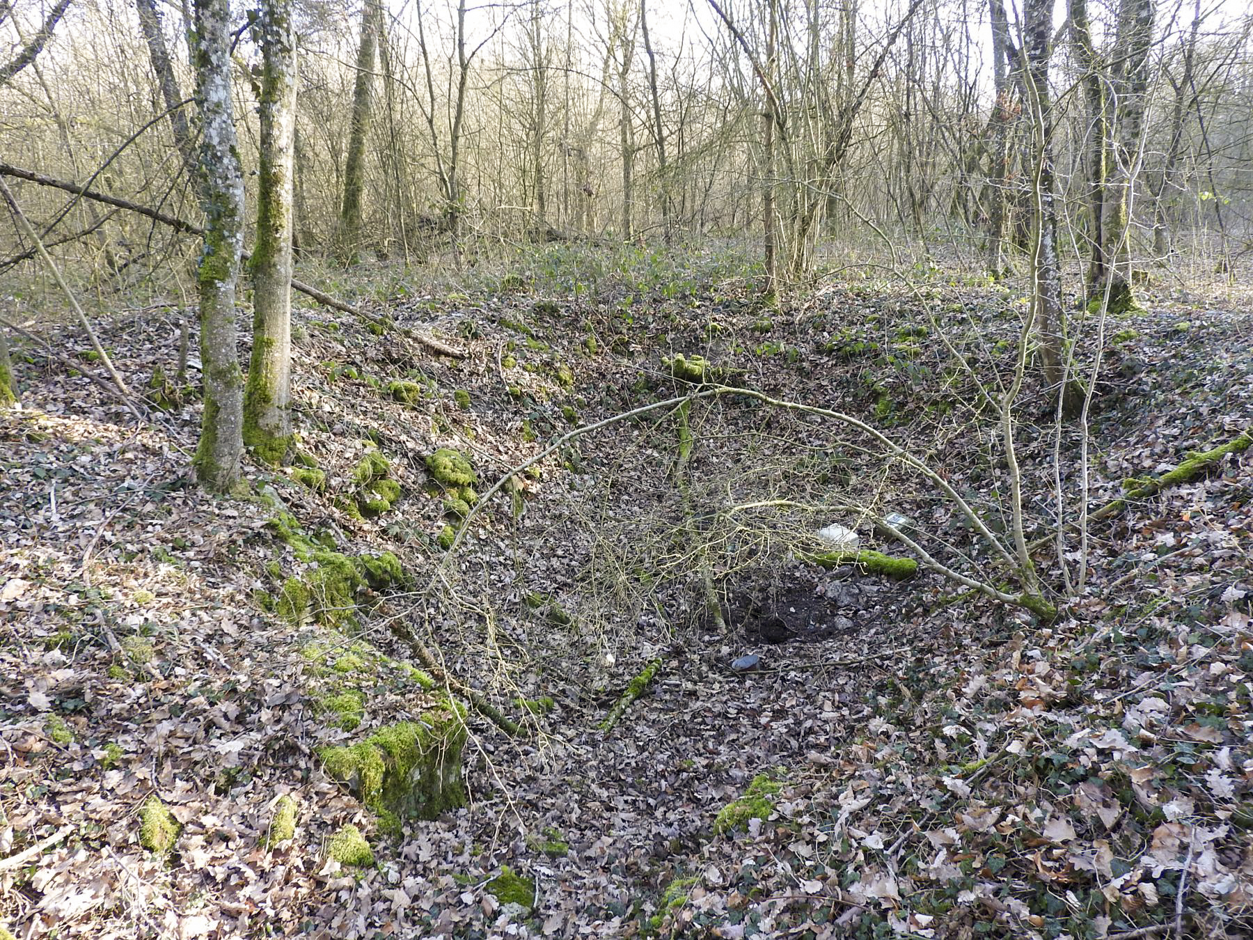 Ligne Maginot - STUDEN - (Abri) - L'emplacement d'un abri léger. - STENGER Mathieu