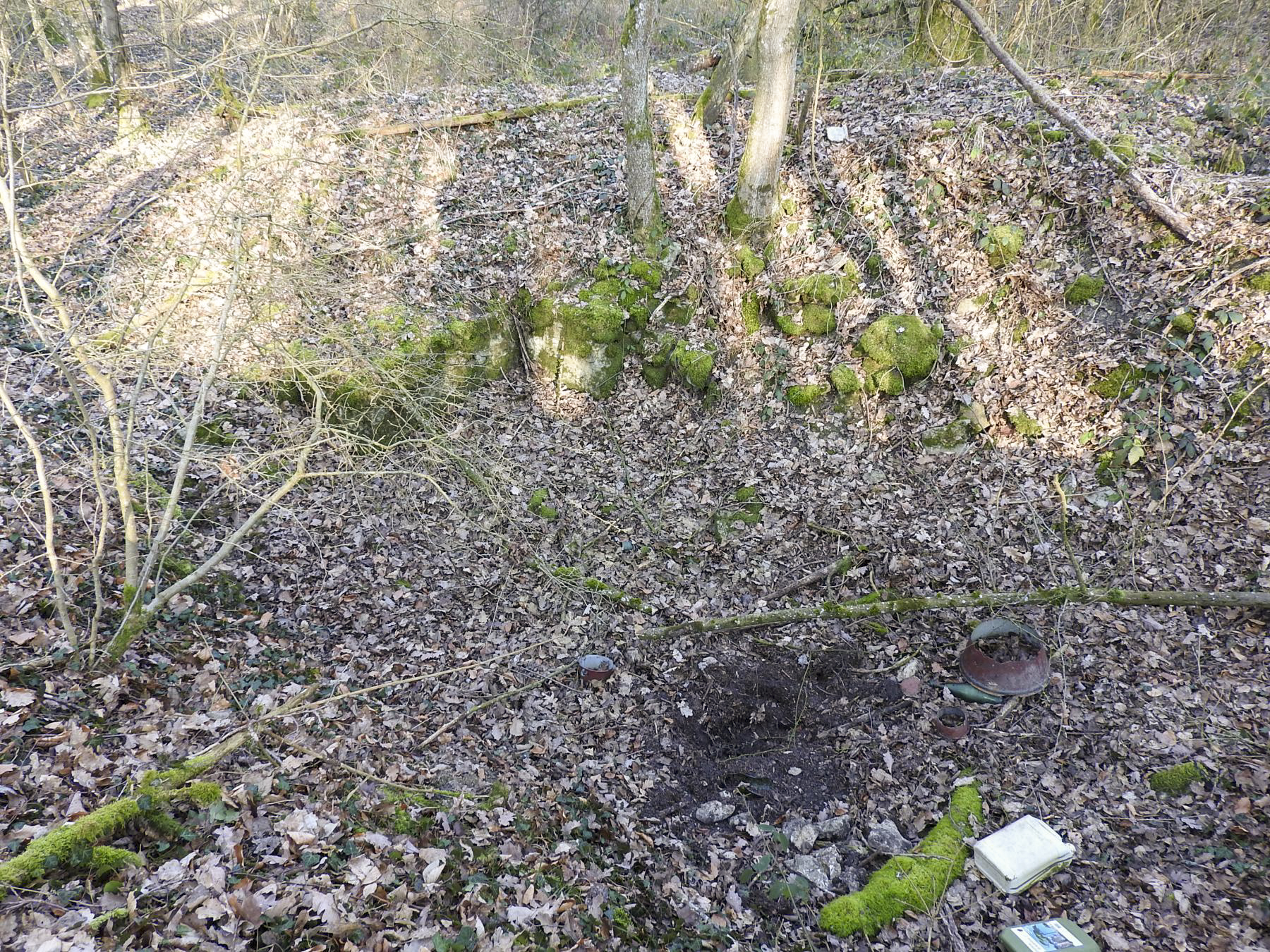 Ligne Maginot - STUDEN - (Abri) - L'emplacement d'un abri léger. - STENGER Mathieu