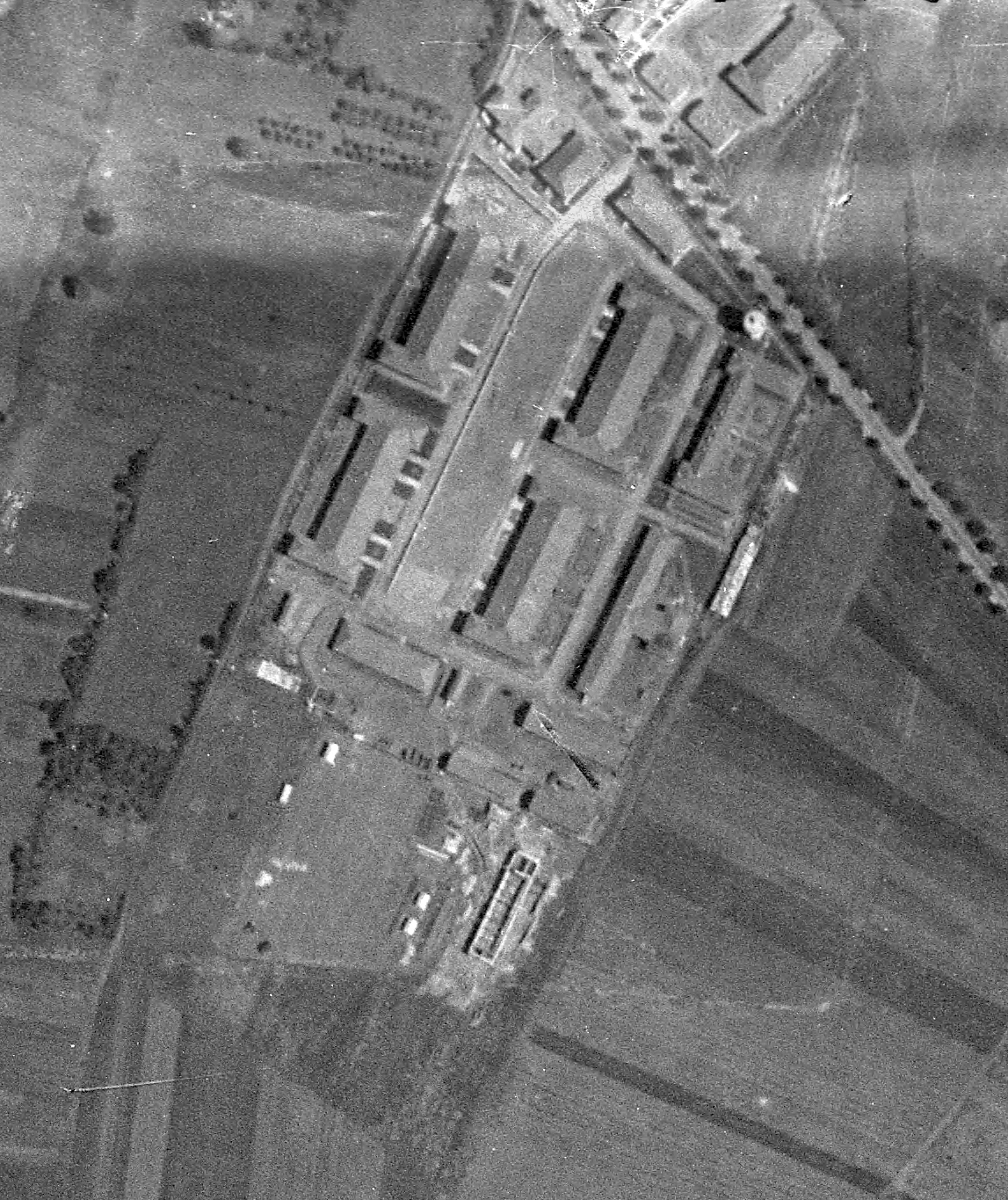 Ligne Maginot - LIXING - (Camp de sureté) - Le camp en 1938 - IGN - Géoportail 1938