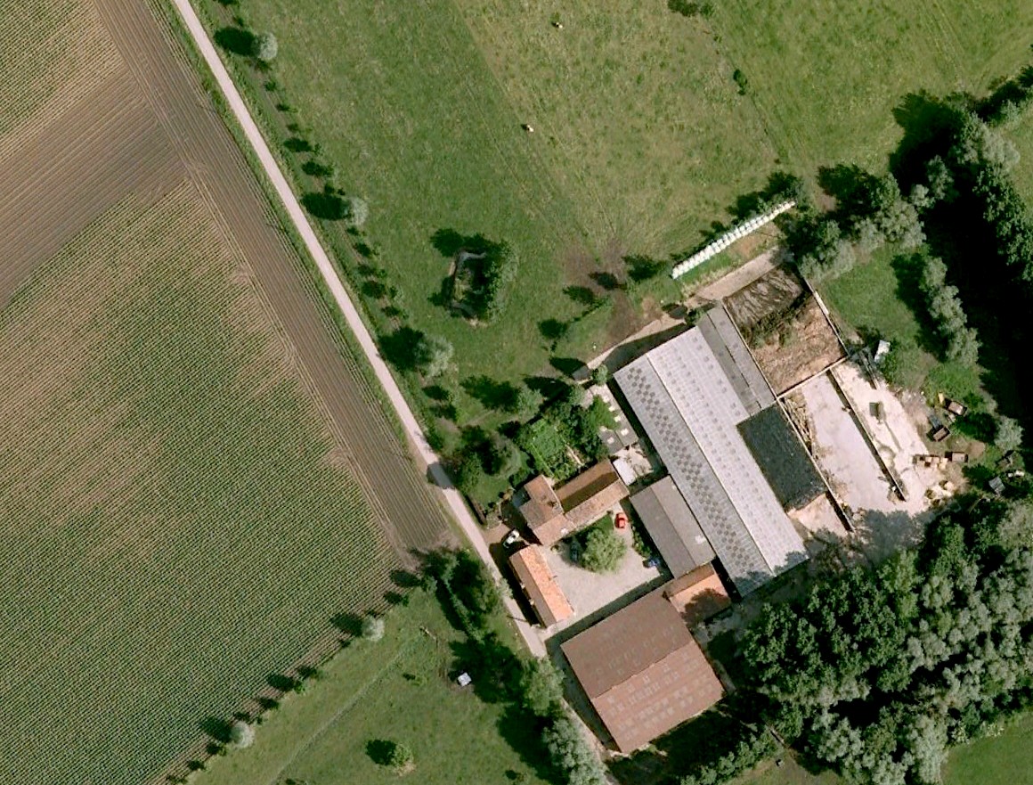 Ligne Maginot - BEF 722 - LA BLANCHE BANNIERE SUD - (Blockhaus pour arme infanterie) -  - GoogleEarth