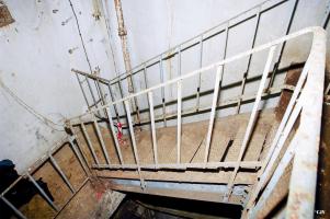Ligne Maginot - ANZELING - A25 - (Ouvrage d'artillerie) - Bloc 9
Le partie amovible de l'escalier