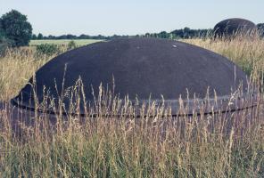 Ligne Maginot - ANZELING - A25 - (Ouvrage d'artillerie) - Bloc 9
La tourelle pour arme mixte et mortier de 50