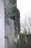 Ligne Maginot - ANZELING - A25 - (Ouvrage d'artillerie) - Bloc 9
Le fossé devant le bloc