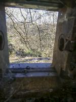 Ligne Maginot - DENTING - A28 - (Ouvrage d'infanterie) - Bloc 2
Un des créneaux de tir de la cloche GFM.
