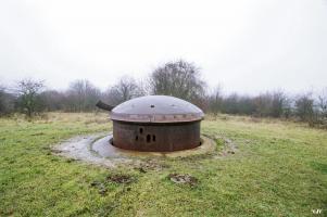 Ligne Maginot - DENTING - A28 - (Ouvrage d'infanterie) - Bloc 3
Tourelle de mitrailleuses