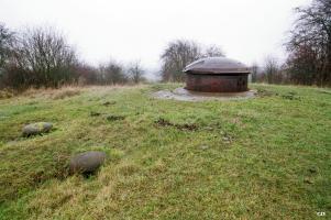 Ligne Maginot - DENTING - A28 - (Ouvrage d'infanterie) - Bloc 3
Tourelle de mitrailleuses et prises d'air du bloc