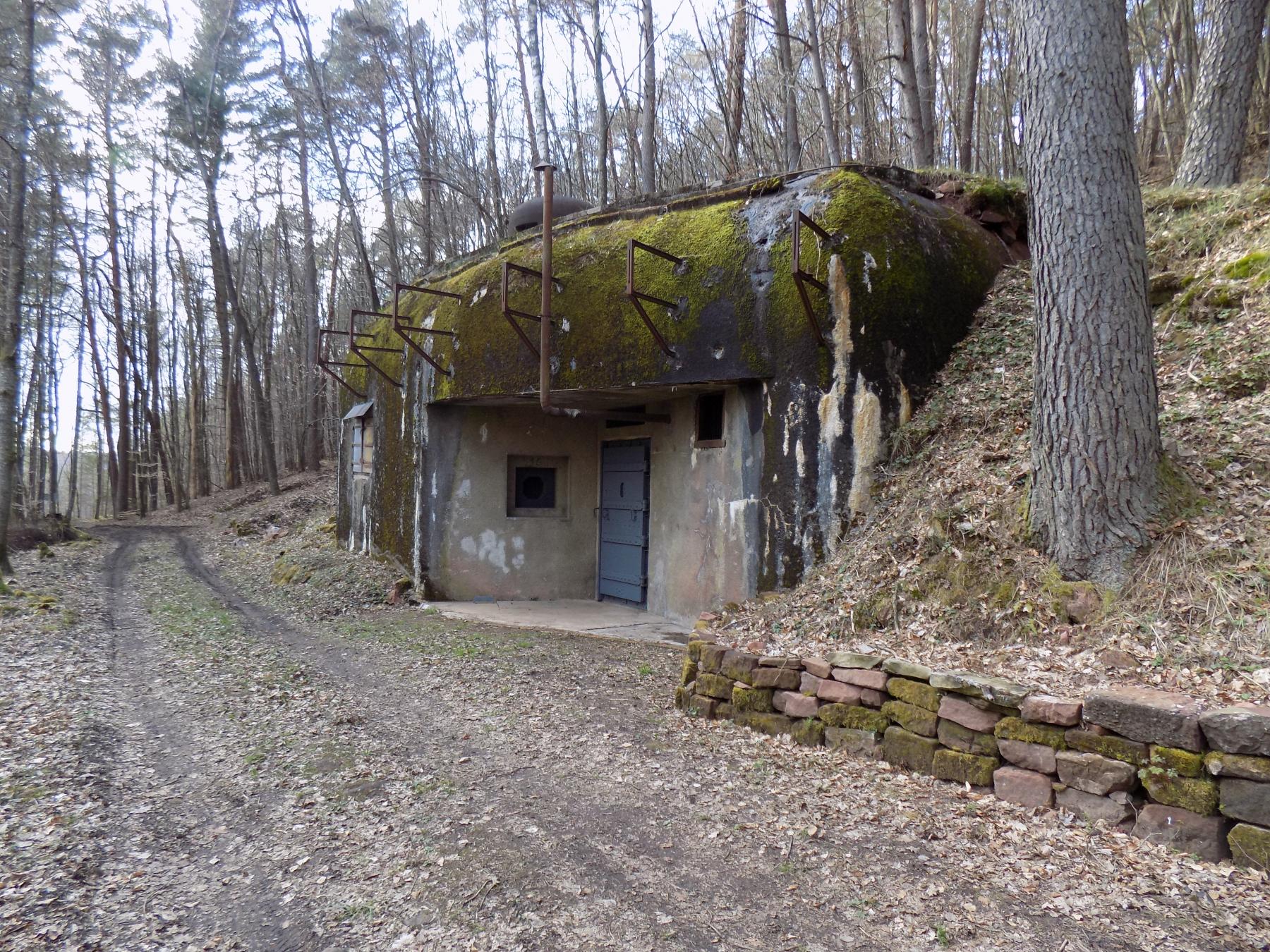 Ligne Maginot - KINDELBERG (QUARTIER CAMP - III/37° RIF) - (Abri) - Le coffre ouest restauré - JL