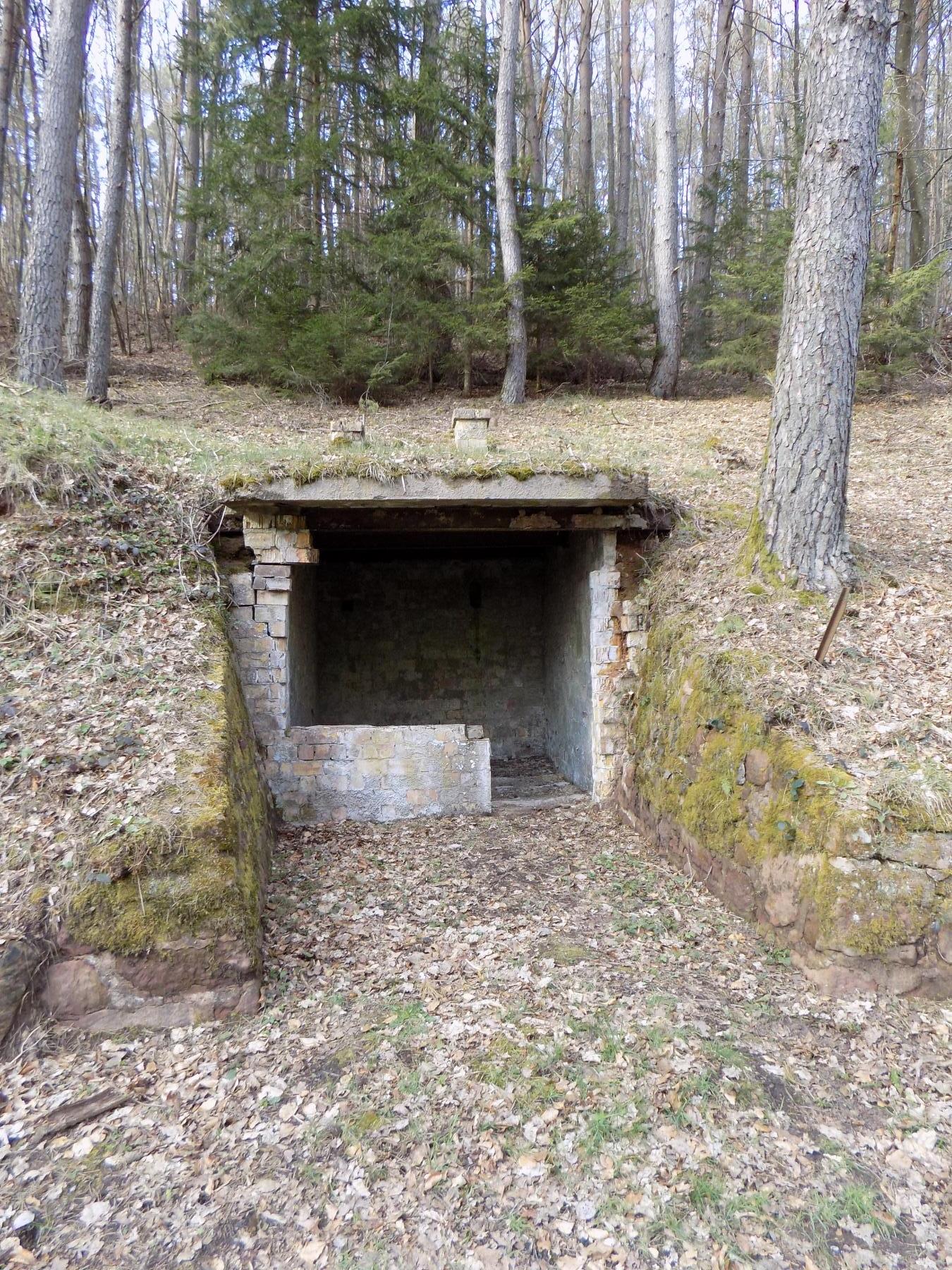 Ligne Maginot - KINDELBERG (Abri) - Vestiges d'une niche entre les coffres - JL