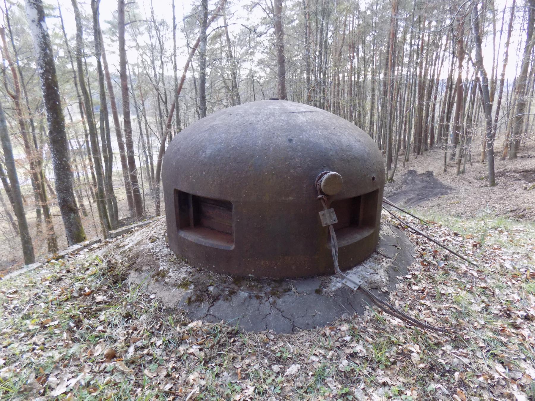 Ligne Maginot - KINDELBERG (QUARTIER CAMP - III/37° RIF) - (Abri) - Cloche GFM de la coffre ouest - JL