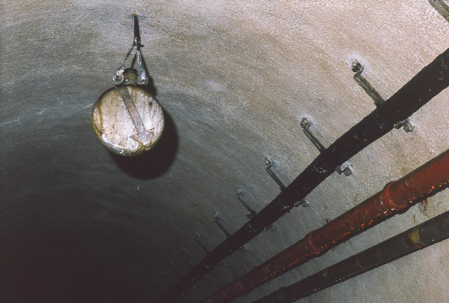 Ligne Maginot - ANZELING - A25 - (Ouvrage d'artillerie) - Lampe de secours - MANSUY Michel
