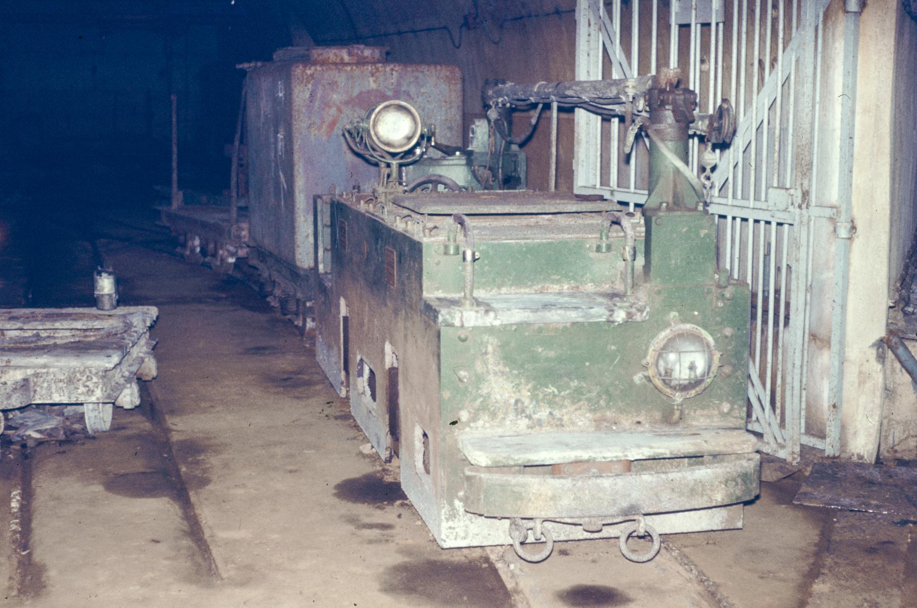 Ligne Maginot - ANZELING - A25 - (Ouvrage d'artillerie) - Locotracteur Schneider-Westinghouse - MANSUY Michel