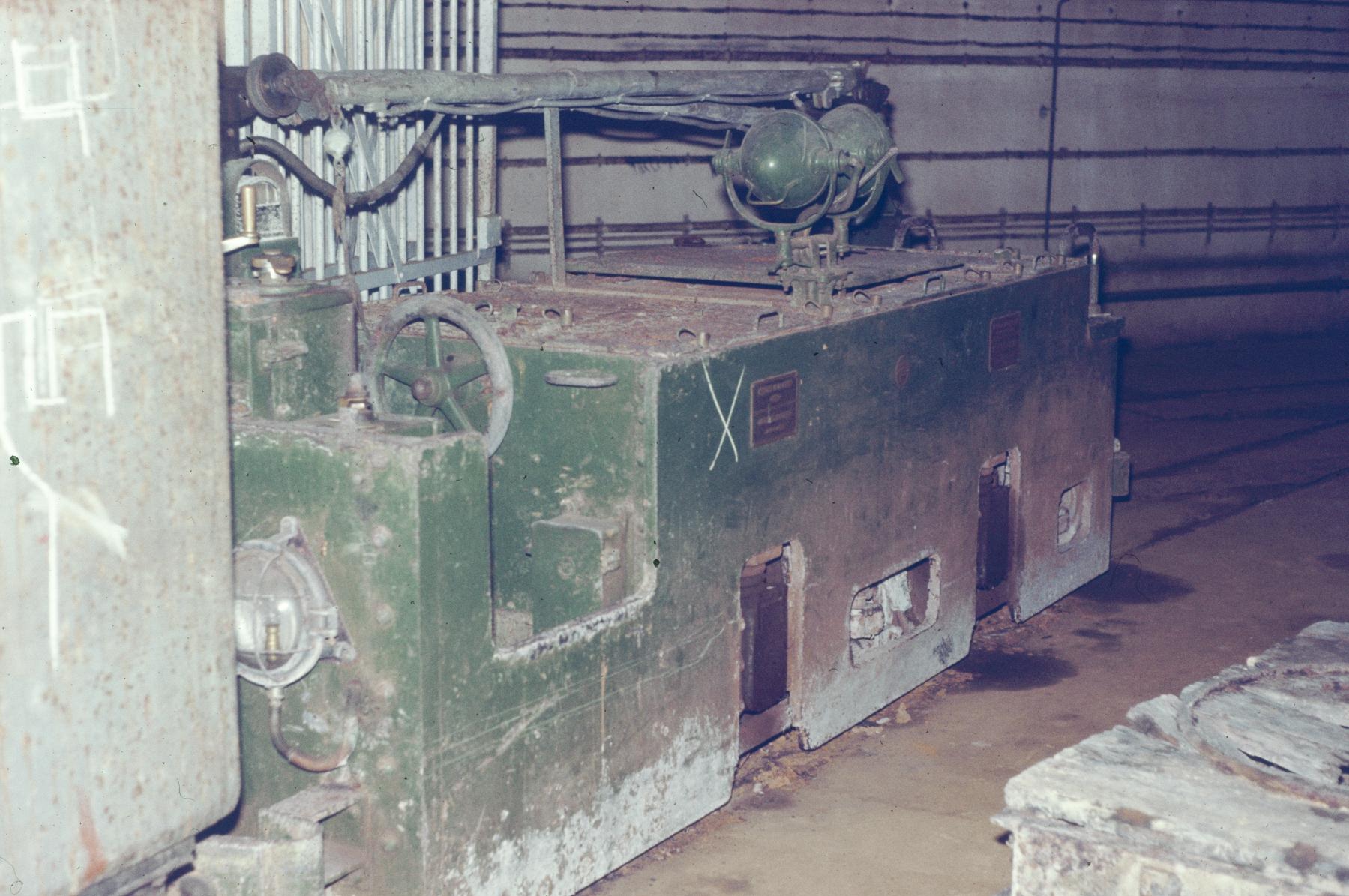 Ligne Maginot - ANZELING - A25 - (Ouvrage d'artillerie) - Locotracteur Schneider-Westinghouse - MANSUY Michel