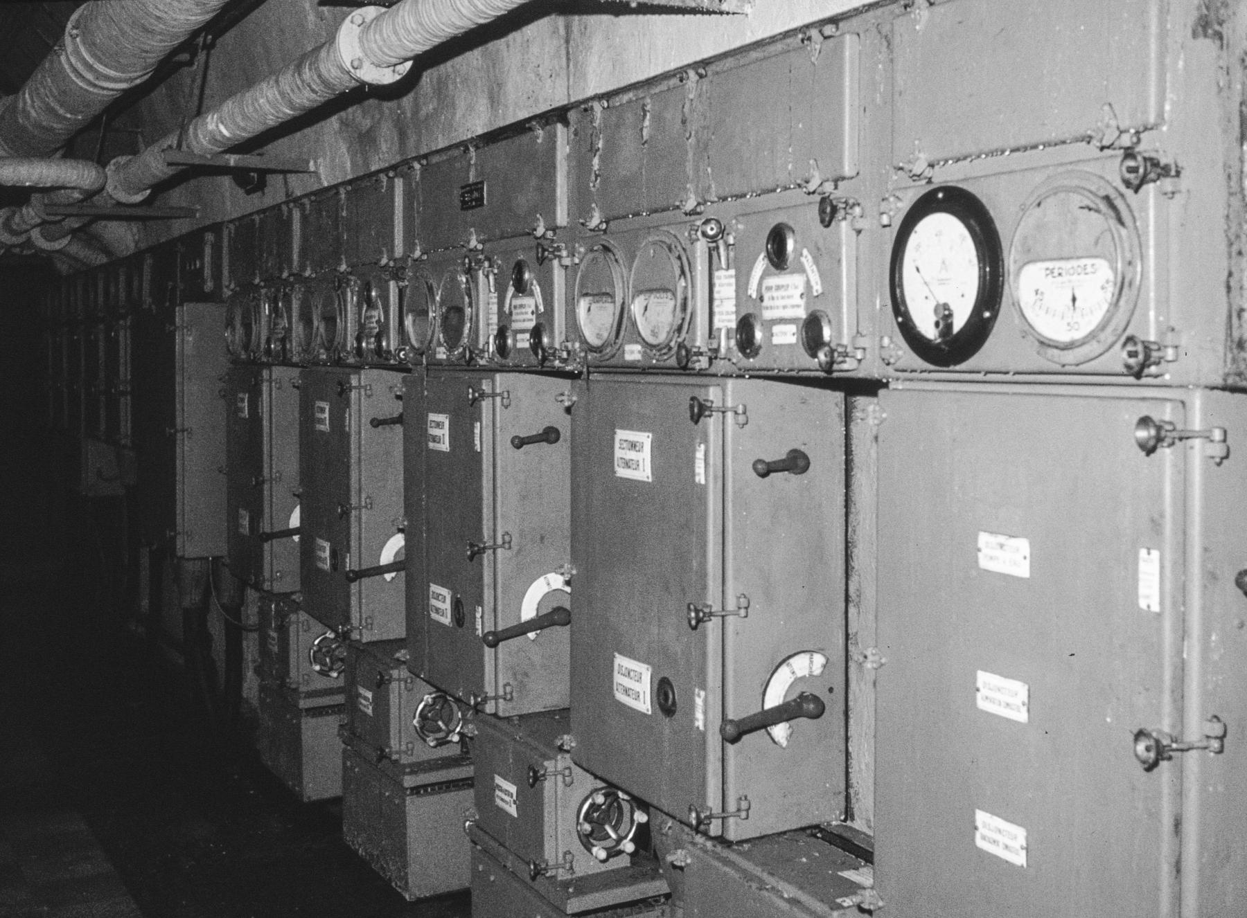 Ligne Maginot - LAVOIR - (Ouvrage d'artillerie) - L'usine électrique - MANSUY Michel