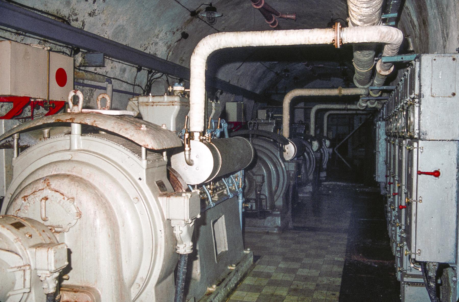 Ligne Maginot - LAVOIR - (Ouvrage d'artillerie) - L'usine électrique - MANSUY Michel