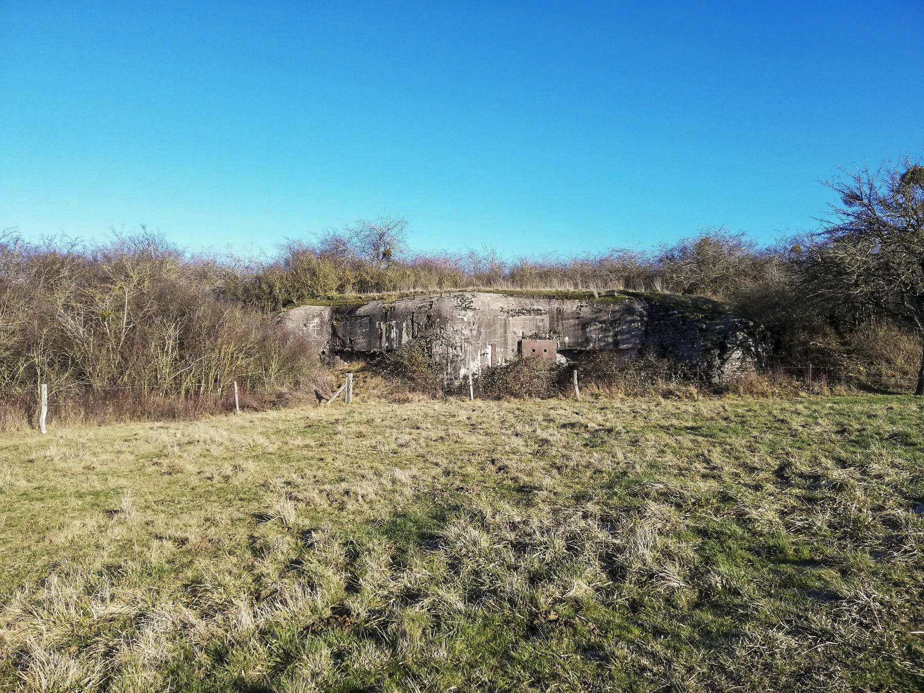 Ligne Maginot - DENTING - A28 - (Ouvrage d'infanterie) - Bloc 1
Façade du bloc - BlackMamba73