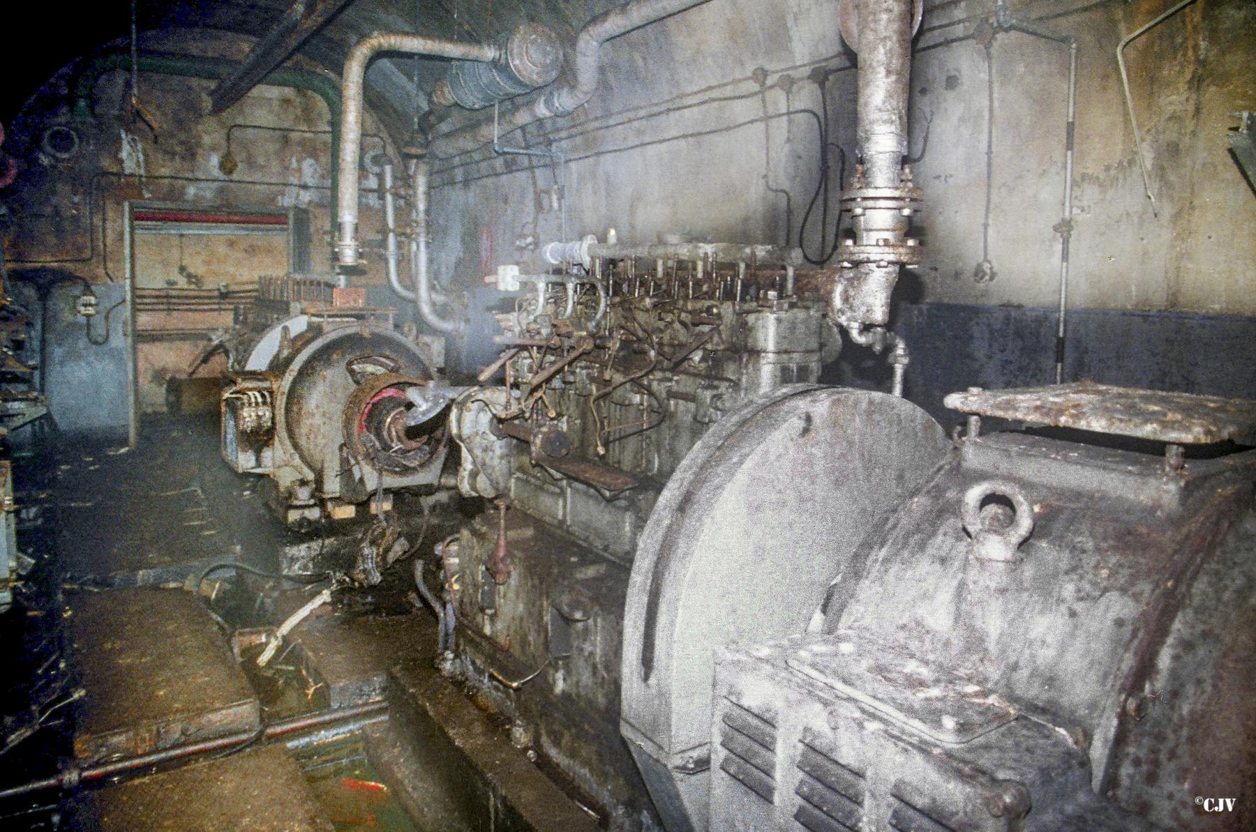Ligne Maginot - DENTING - A28 - (Ouvrage d'infanterie) - L'usine - Lia VERMEULEN