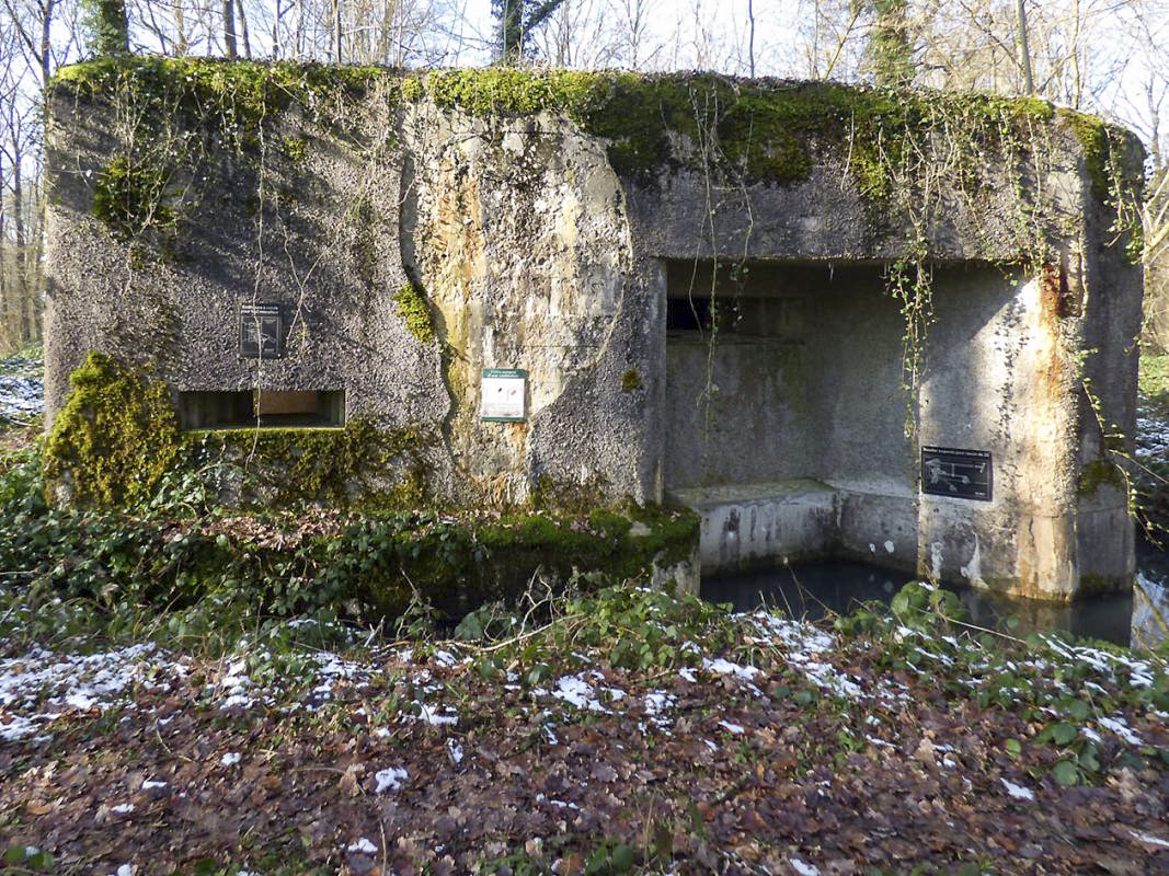Ligne Maginot - A26-A - FONTAINE OUEST - (Blockhaus pour canon) -  - JMBrams