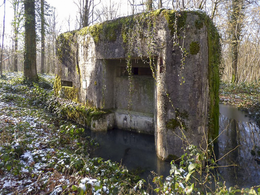 Ligne Maginot - A26-A - FONTAINE OUEST - (Blockhaus pour canon) -  - JMBrams