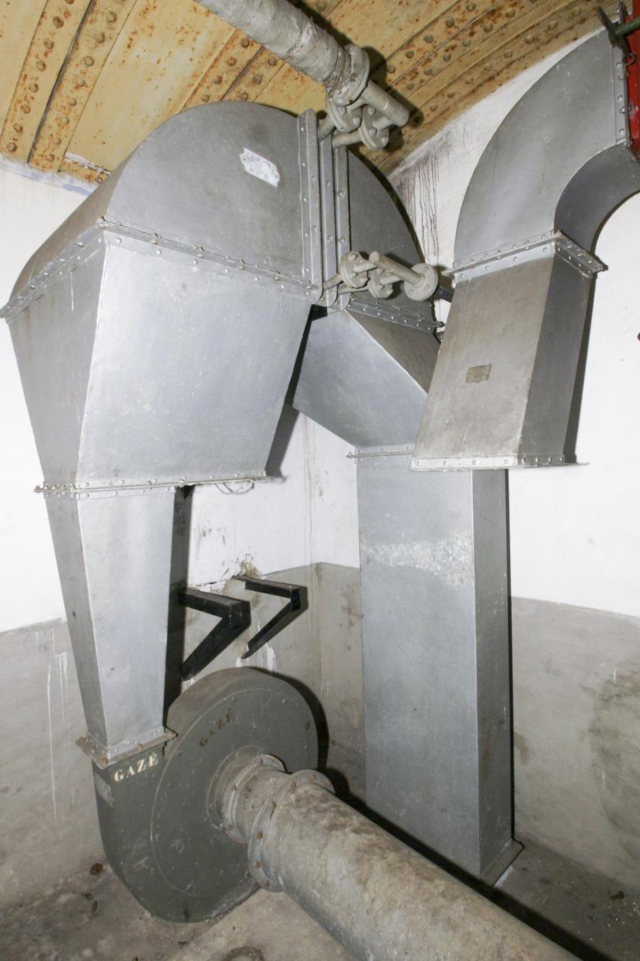 Ligne Maginot - DONAU - (Abri) - Ventilateur régime gazé et batterie de chauffe - duomaxw