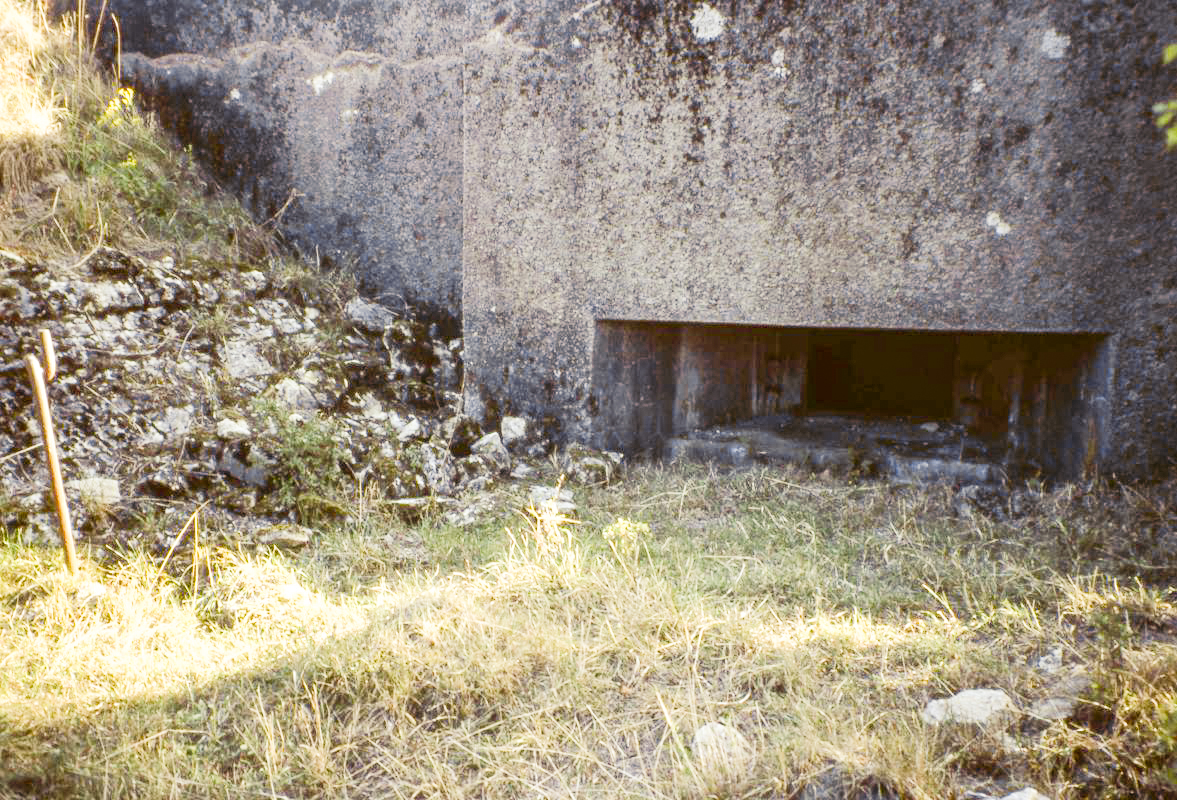 Ligne Maginot - AB3 - (Blockhaus pour canon) - Vue extérieure - Valentin Hemmert