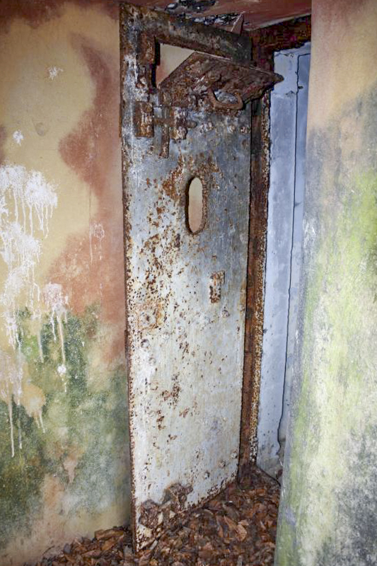 Ligne Maginot - AB36 - (Blockhaus pour canon) - Porte blindée d’accès et camouflage - Fré Do