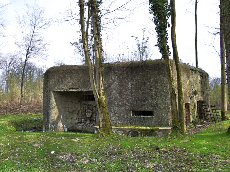 Ligne Maginot - A26 - FURET - (Blockhaus pour canon) - Façade - François PECHEUX