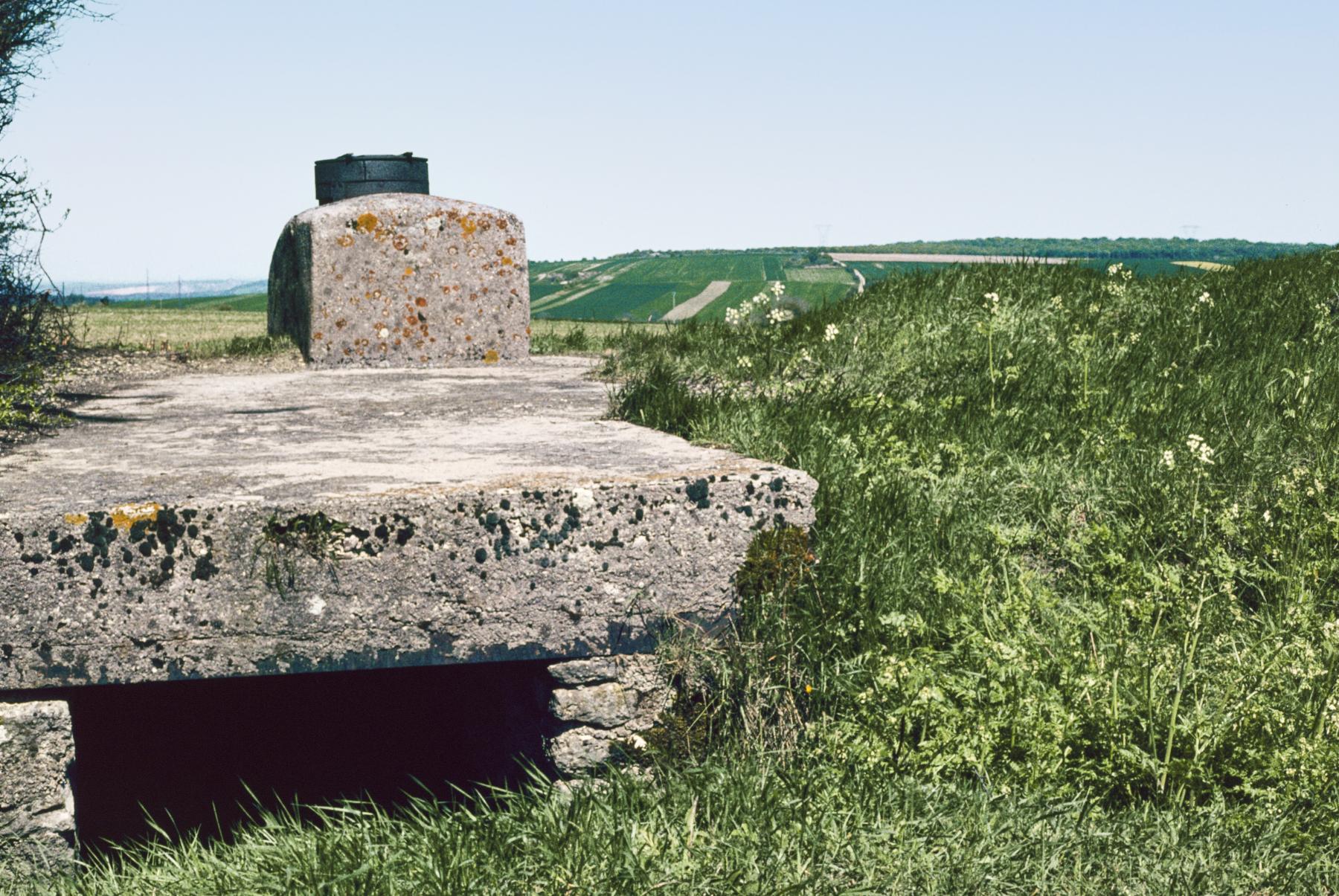 Ligne Maginot - FERME BRANDSTUDEN - (Observatoire d'infanterie) - L'entrée de l'abri et de l'observatoire - MANSUY Michel