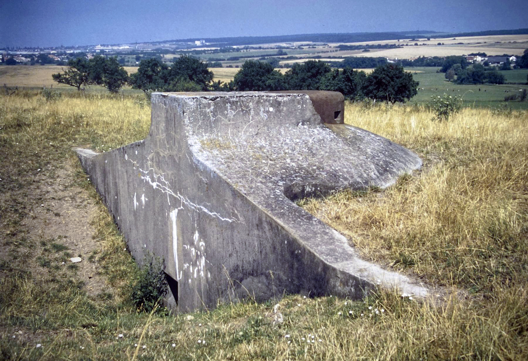 Ligne Maginot - TATTENHOLZ - (Observatoire d'infanterie) - L'accès par l'arrière - Jean-Louis NOSPELD