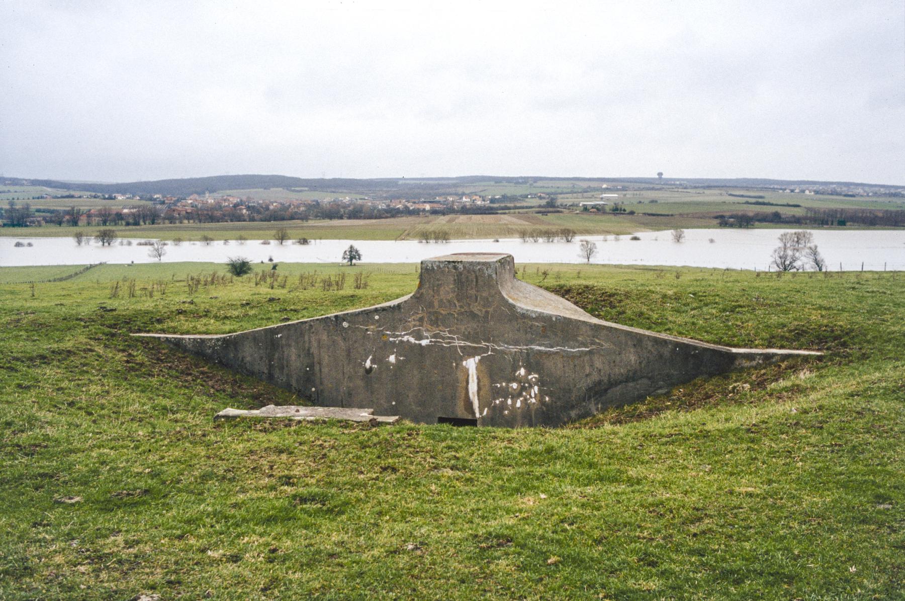 Ligne Maginot - TATTENHOLZ - (Observatoire d'infanterie) - L'observatoire avec des inondations - MANSUY Michel