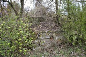 Ligne Maginot - 52/3 - CHAPELLE SAINTE COLOMBE - (Casemate d'infanterie - Double) - Le blockhaus est entièrement détruit.