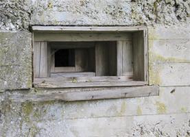 Ligne Maginot - A46 - CHATEAU ROUGE EST - (Blockhaus pour canon) - Coffrages de créneaux