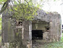Ligne Maginot - A46 - CHATEAU ROUGE EST - (Blockhaus pour canon) - 