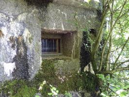 Ligne Maginot - A53 - BELHOMME - (Blockhaus pour canon) - Flanquement gauche