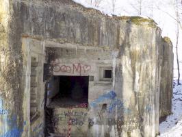 Ligne Maginot - A54 - CROIX BLONDEAU - (Blockhaus pour canon) - L'entrée AC