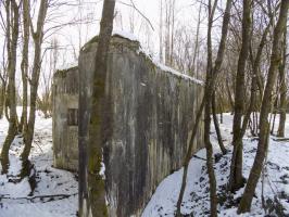 Ligne Maginot - A54 - CROIX BLONDEAU - (Blockhaus pour canon) - Angle faces frontale et gauche