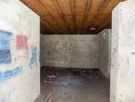 Ligne Maginot - A54 - CROIX BLONDEAU - (Blockhaus pour canon) - Vue depuis l'entrée  AC