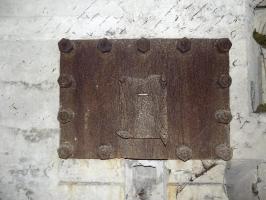 Ligne Maginot - A54 - CROIX BLONDEAU - (Blockhaus pour canon) - Créneau droite avec blindage type N pour Hotchkiss